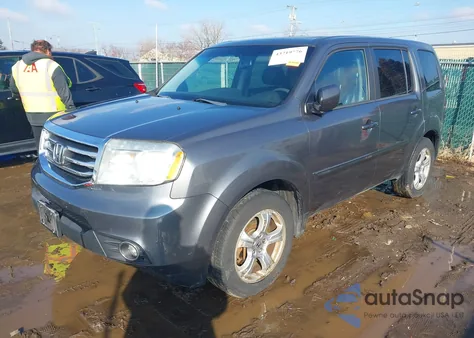 2012 Honda Pilot Ex-L из США, поврежденный, VIN 5FNYF4H50CB003348